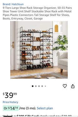 Shoe Rack Storage