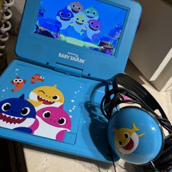 Baby Shark Portable Dvd Player
