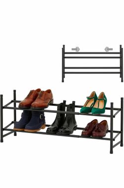 2-Tier Shoe Rack