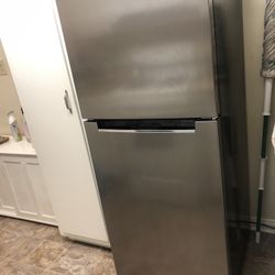 Platinum Steel Fridge 