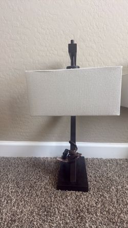 Set of 2 Modern Table Lamps – Excellent Condition