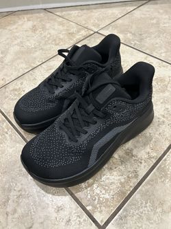 JACKSHIBO Men's Wide Width Cushioning Sneakers SIZE 9