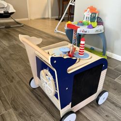 Wooden Push Walker Toy 