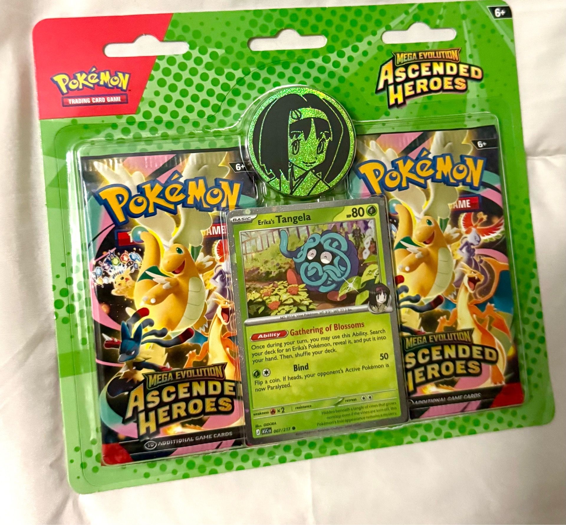 Ascended Heroes Collection Erika Pokemon