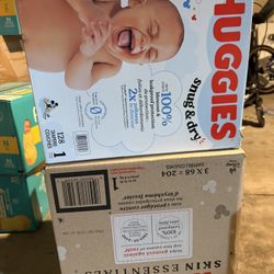 Size 1 Huggies Diapers