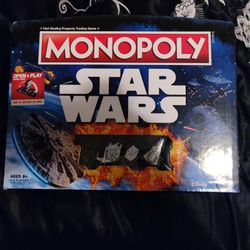 Star Wars Monopoly board game