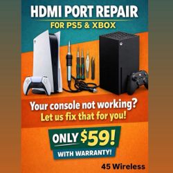 HDMI Port Repair - PS5/Xbox 