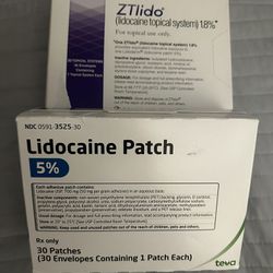 Lidocaine Patchs For Pain Relief 