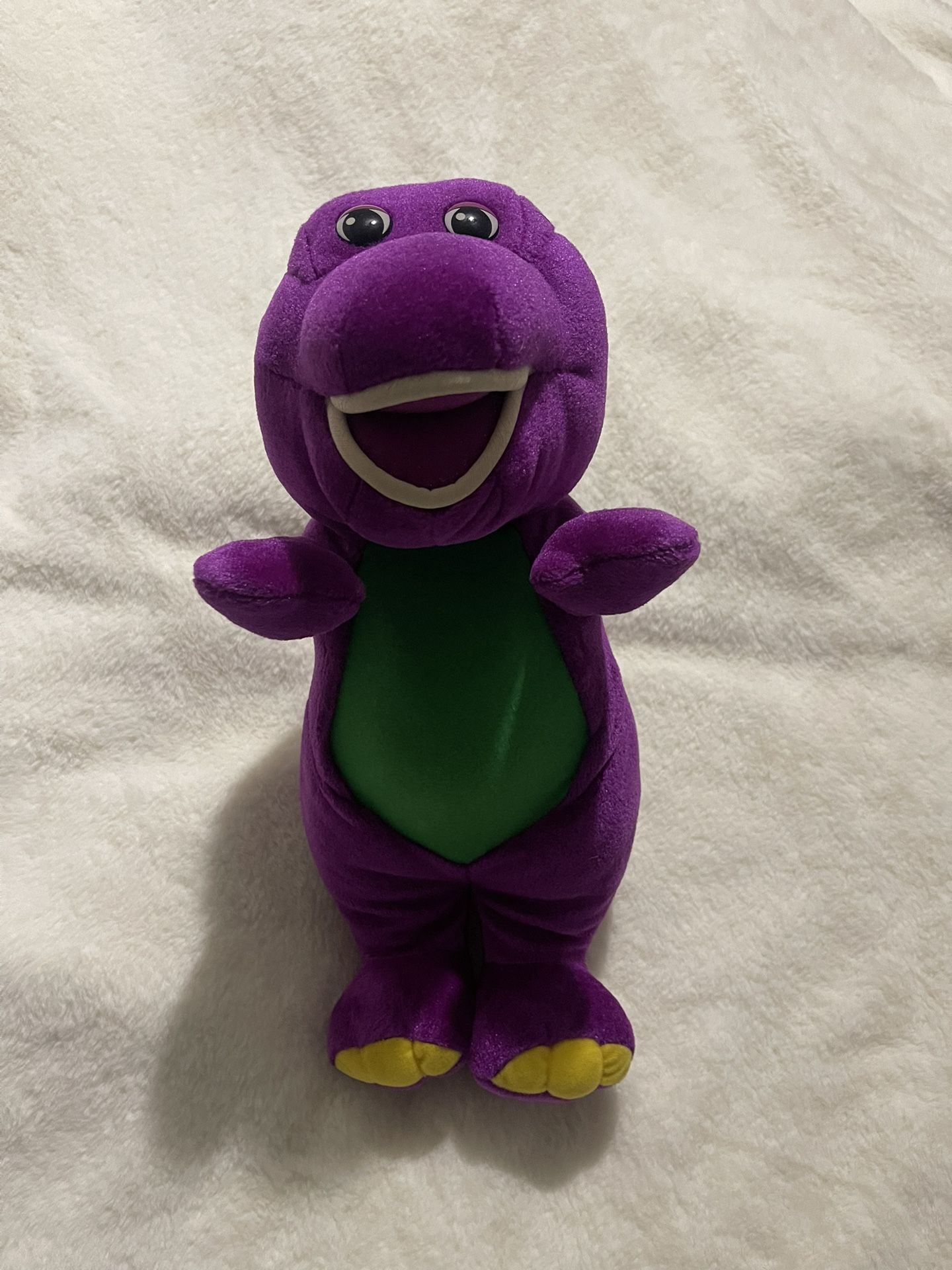 Barney, The Purple Dinosaur, Fisher Price, 2001 Plush Toy Vintage