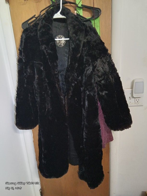 Fur Coat And Vest