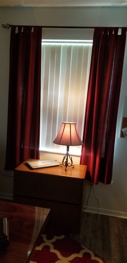 Tab Top Curtain/Drapery Lined Panels