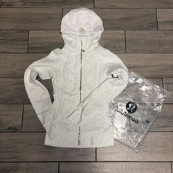 Grey Scuba Lululemon full Zip 
