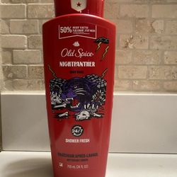 Old Spice Body Wash. Nightpanther