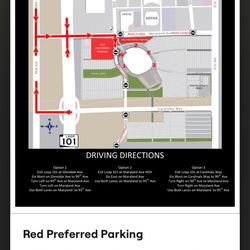 Supercross State Farm Stadium Parking - Red