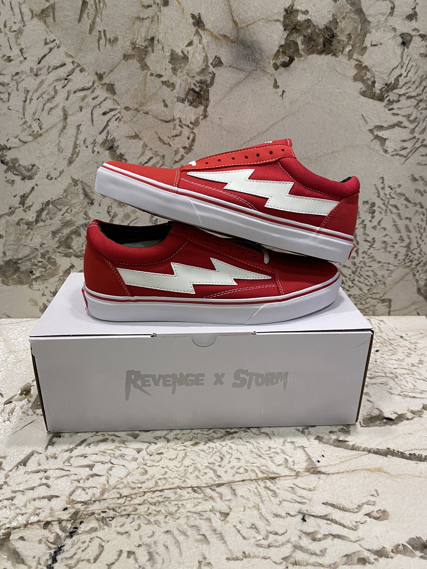 Revenge x Storm Vans Original Red Multiple Sizes Brand New Authentic