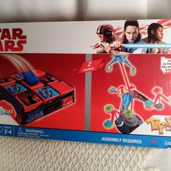 Star Wars Toss Across and Tip It Game for Kids 2 Games in 1 Disney 2-4 players