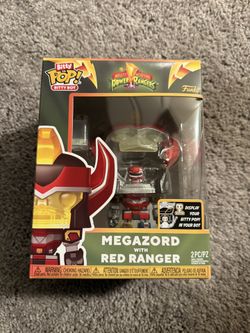 BITTY POP! BITTY BOT MEGAZORD WITH RED RANGER mighty morphin power rangers