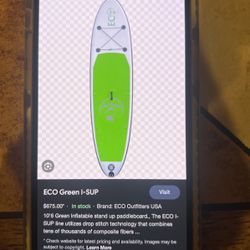 ECO Paddle board-Green