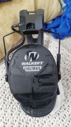 Walker's FireMax Earmuffs, 20 dB Noise Reduction Rating