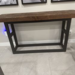 PotteryBarn Griffin Reclaimed Wood Console Table