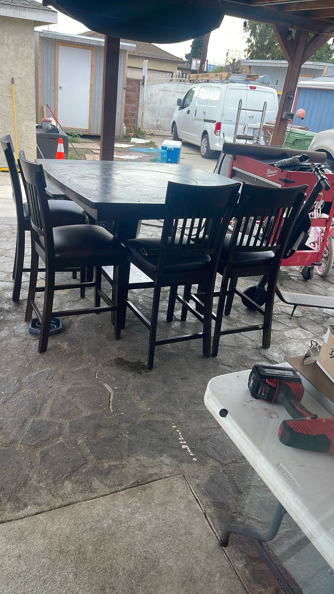 Kitchen Table With Chairs And Bench 