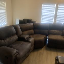 Grey Sectional Couch