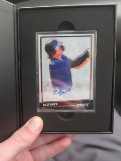 Billy Amick autographed card /15