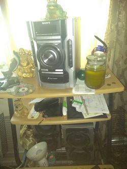 Sony stereo system very loud