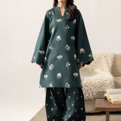 Indian Pakistani Tradition Designer Shalwar Kameez Embroidery 