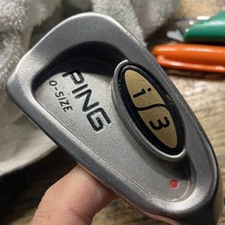 Ping I3 iron n3 Red dot in right handed / steel shaft in regular flex  u