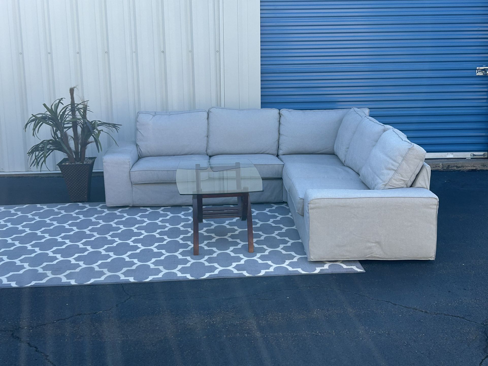 Ikea Kivik 3 Piece Sectional Couch