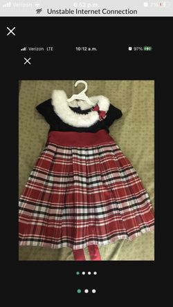 Toddler Christmas Dress/ Size 3T