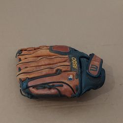 Wilson A500 11.5 Inch Baseball Glove MLB 115 Exclusive  ECCO Leather