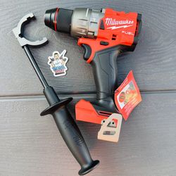 Milwaukee M18 FUEL 18V Lithium-Ion Brushless Cordless 1/2 in. Hammer Drill/Driver (Tool-Only)