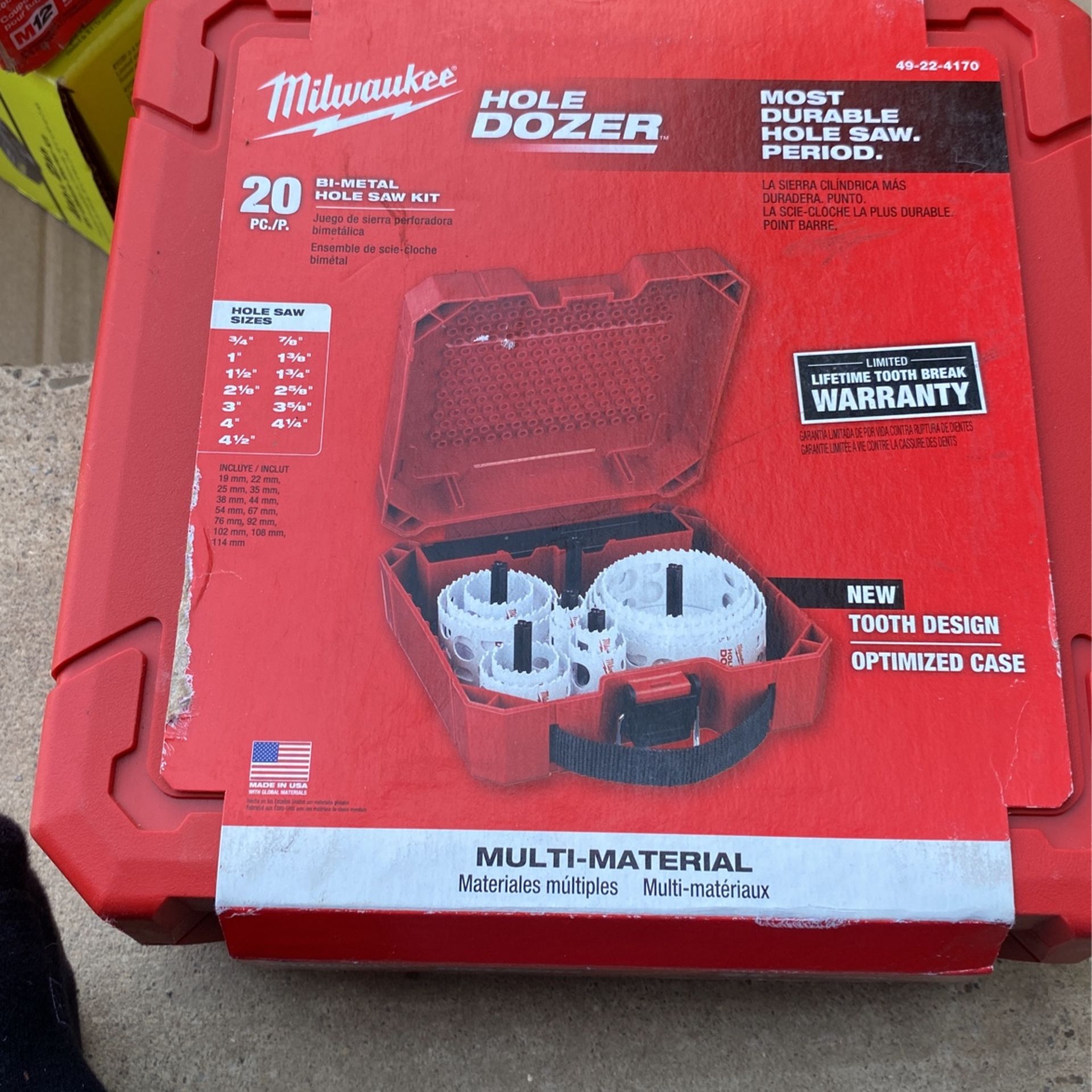 Bi-metal Hole Saw Kit 