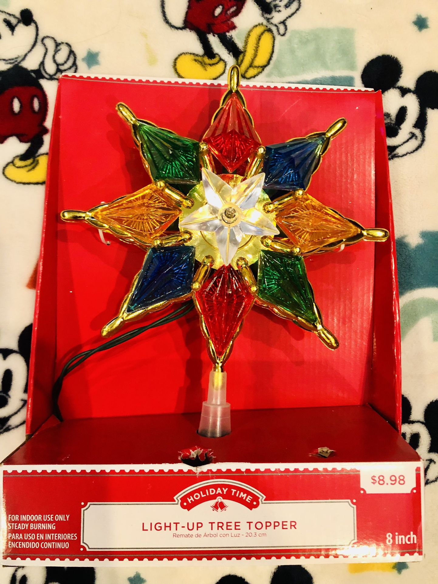 Tree Topper 8 Inches 