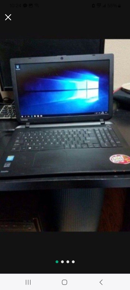 New model Very good conditions Toshiba Satellite laptop