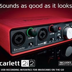 USB Audio Interface Focusrite Scarlett 2i2 3rd Gen