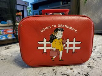 Vintage child's suitcase