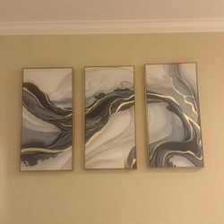 3 Pc Wall Art 