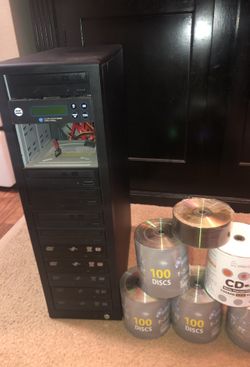 CD duplicator CD Burning Tower 11 bay brain