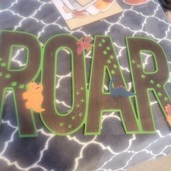 Dinasaur Roar Sign 