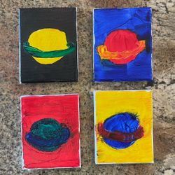 Saturn Rings Art Piece 