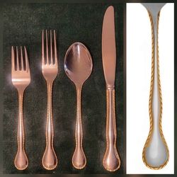 Set Of 15 Reed & Barton "Golden Regatta" Flatware
