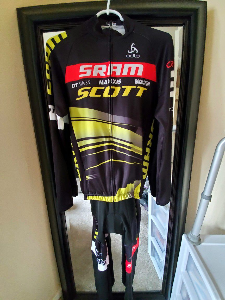 Scott SRAM Winter Thermal Bike Jersey Kit Small
