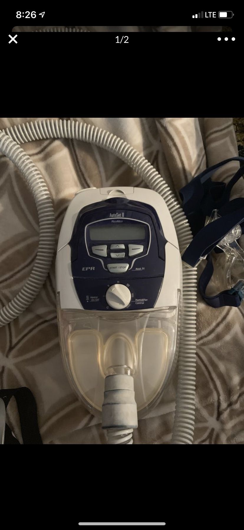 Resmed autoset ii cpap