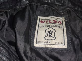 Wilda  genuine leather mens jacket