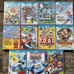 Nintendo Wii U Games For Sale 