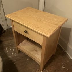 End table with drawer