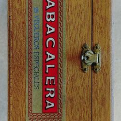 Cigar Box Wood Vintage